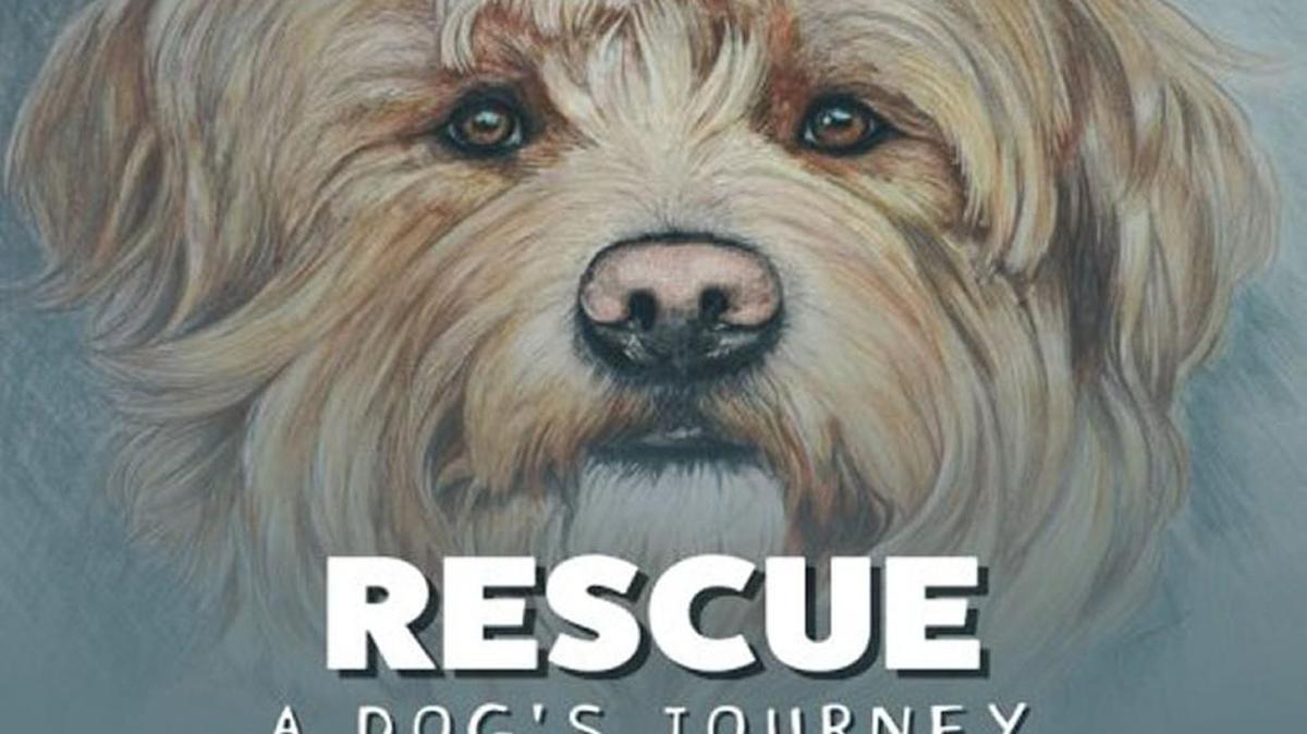 Cover of Bill and Alicia Klenk’s book “Rescue: A Dog’s Journey.”