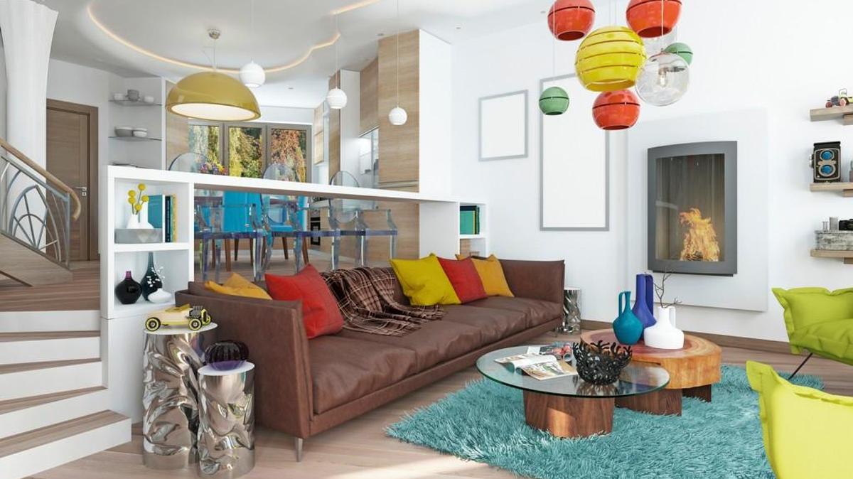 A few carefully placed pillows, wall art or an area rug can make a huge difference to a space.