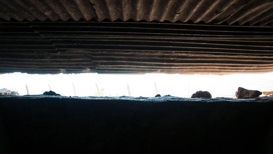 Pictured is an old Israeli bunker that’s no longer used for military purposes. It is now part of a memorial to Israeli veterans who fought in the wars of 1967 and 1973.