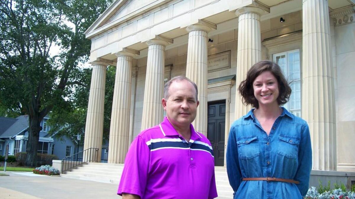 Vineville United Methodist Church’s Jimmy Asbell Jr., senior pastor, and Grace Guyton, associate pastor, continue a tradition of neighborhood ministry at the church.