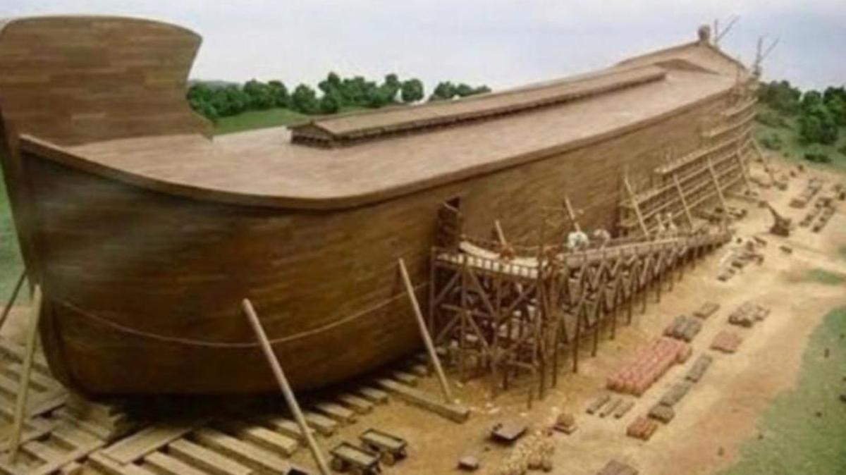 The Ark Encounter in Williamstown, Kentucky, is a 510-foot-long replica of Noah’s Ark.