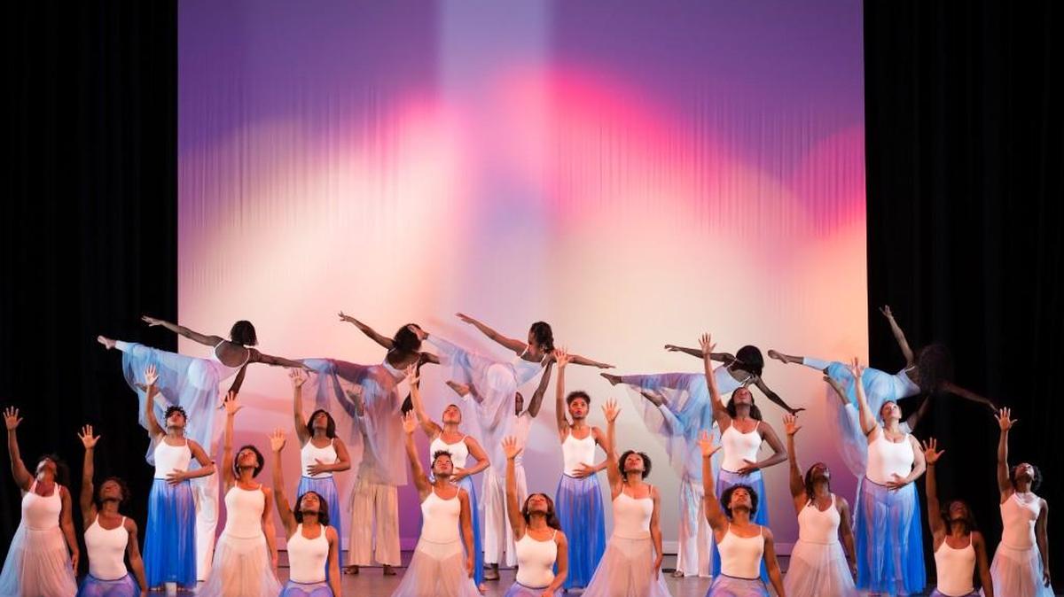 “Stained Glass” is a performance by Hayiya Dance Theatre.