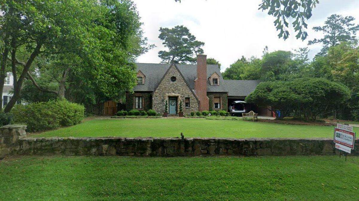 House on 1200 block of South Jackson Springs Road
