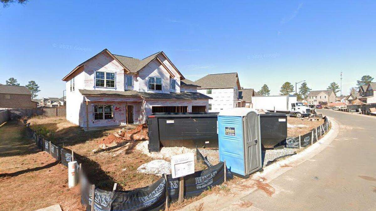 House on 200 block of Warhawk Drive