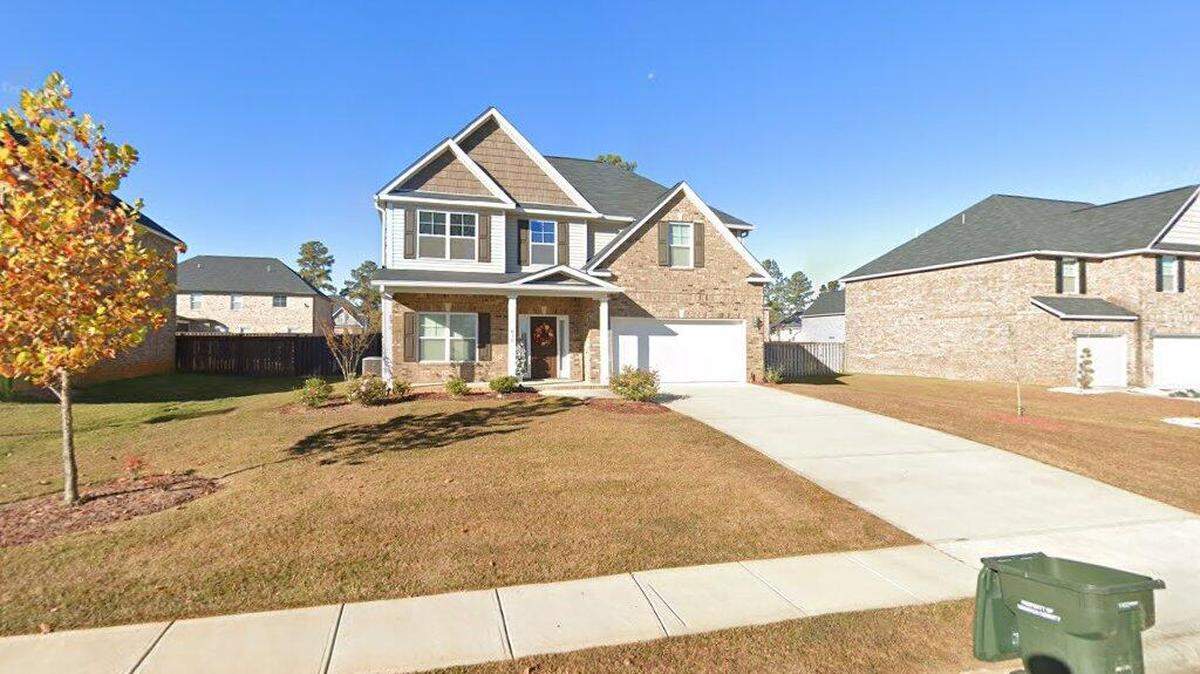 House on 800 block of Mathis Mill Drive