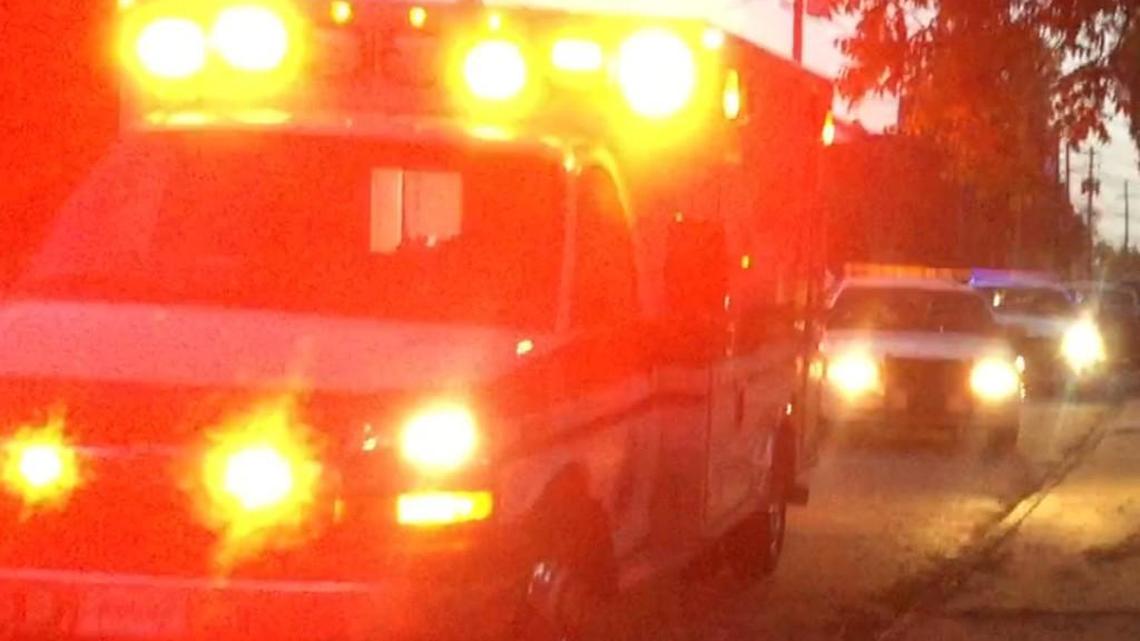 An ambulance and several patrol cars responded after a Macon teen apparently attempted to commit suicide on Facebook Live.