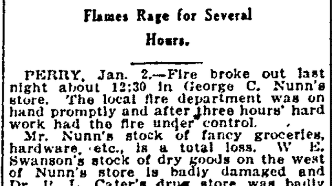 Clipping from The Telegraph, Jan. 3, 1917.
