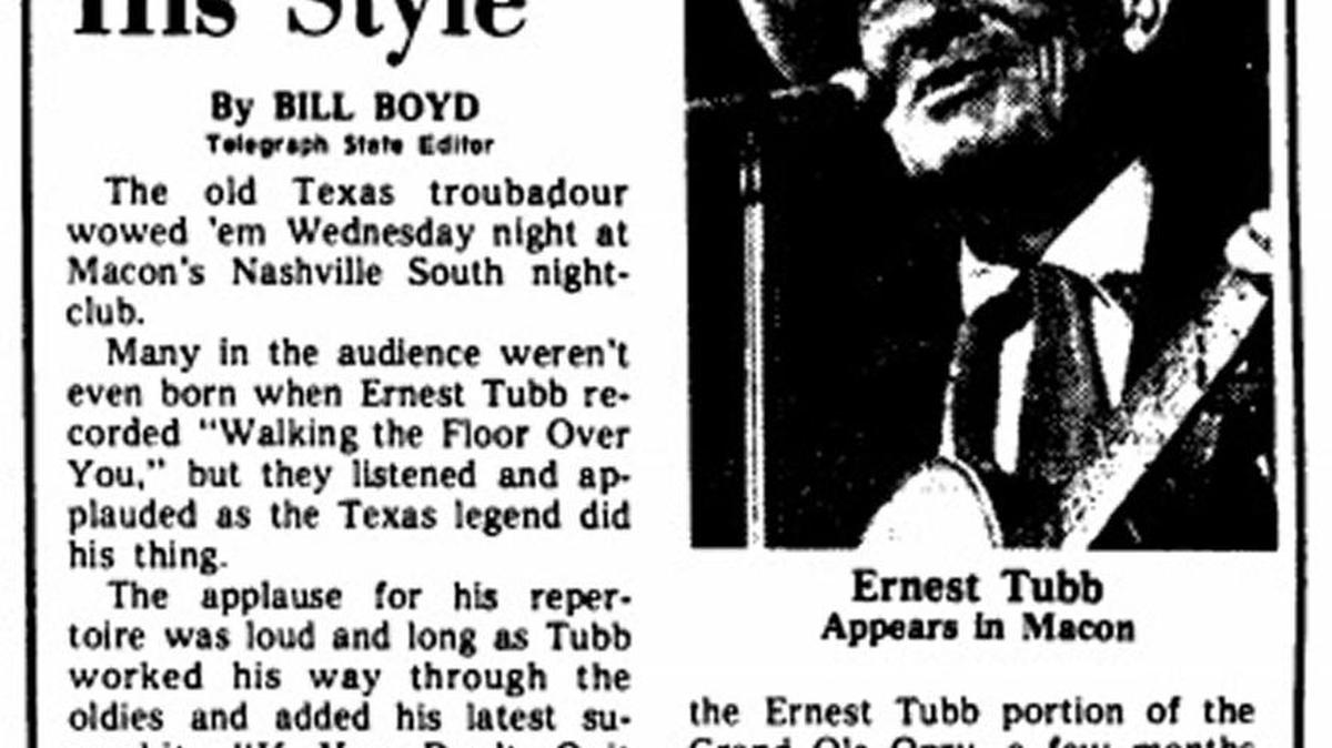 Clipping from The Telegraph on Dec. 15,1976