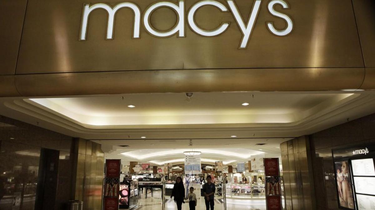 In this Feb. 20, 2011 file photo, the outside of a Macy's store is shown in Dallas.