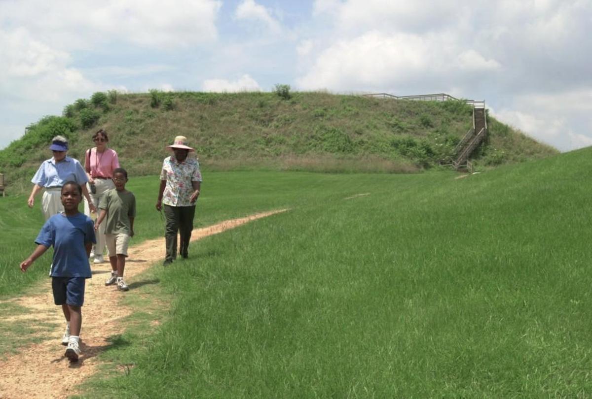The Great Temple Mound will host an eclipse viewing event at the Ocmulgee National Monument beginning at noon Monday.