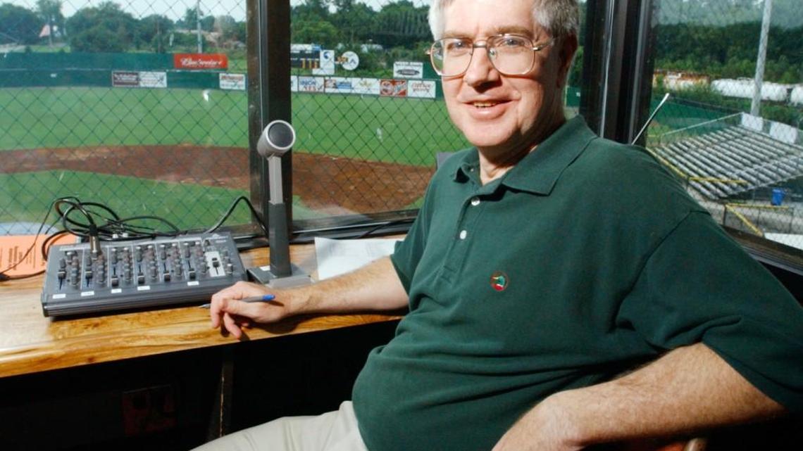 Ben Sandifer, seen here in 2003 as an announcer for the Macon Peaches baseball team, was inducted into the Georgia Radio Hall of Fame on Saturday, Oct. 22, 2016.