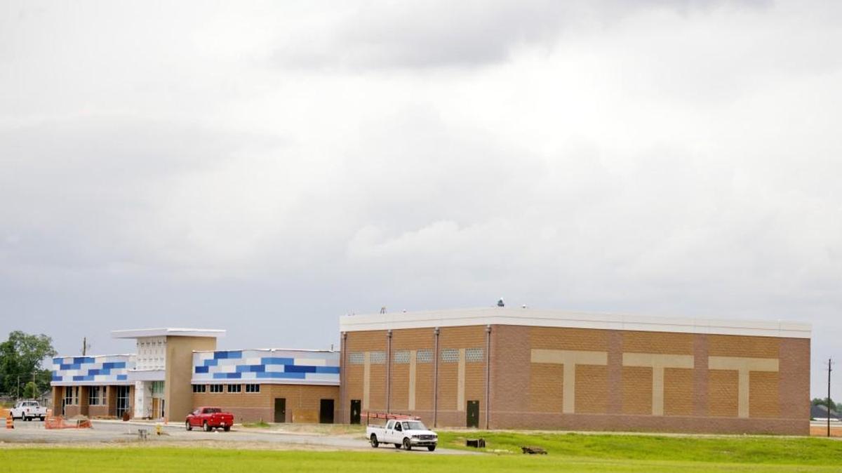 Work continues on the South Macon-Bibb Recreation Center, where construction should be complete by this fall.