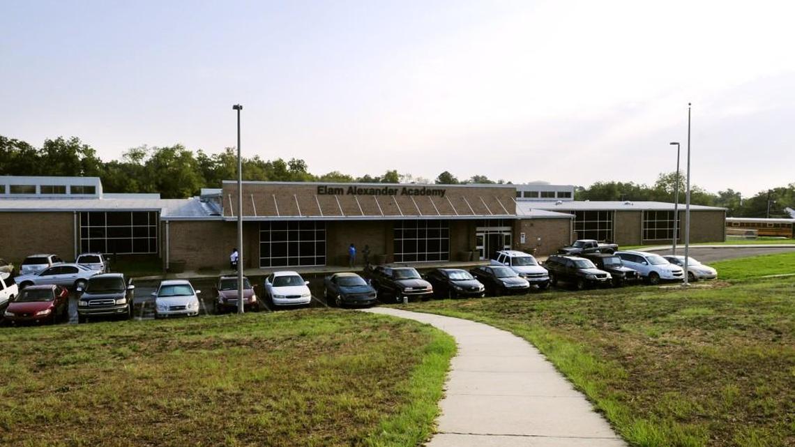 Parents of children with disabilities and advocates filed a lawsuit Oct. 11 saying that the state has discriminated against students placed in Georgia Network for Educational and Therapeutic Support schools. Elam Alexander Academy is a GNETS school. It has a campus on Second Street, pictured here, and at Northeast High School, as well as satellite classrooms in other schools in the Bibb County district.