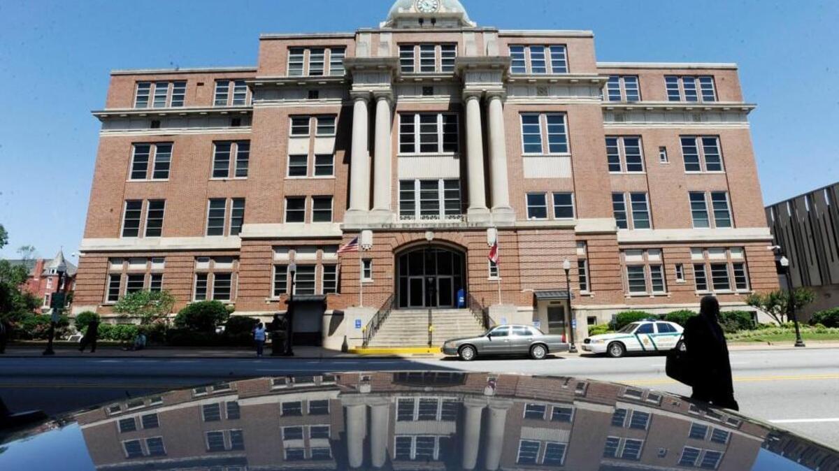 The Bibb County courthouse