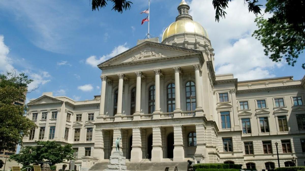 Georgia State Capitol Building in Atlanta.