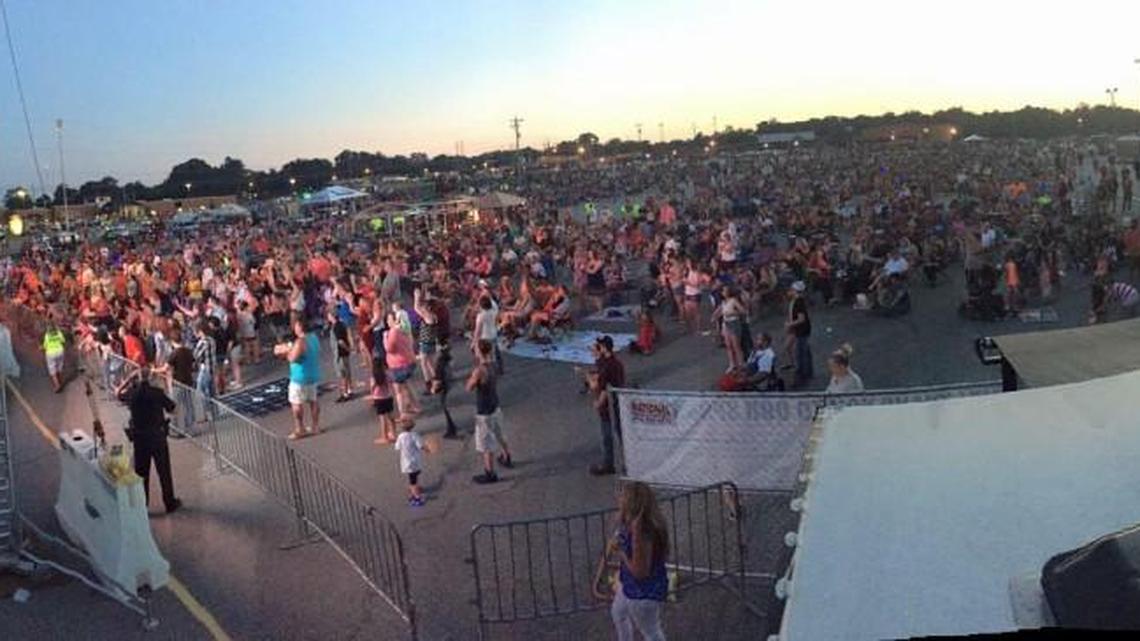 More than 20,000 came out for 2016 Jeff Smith Automotive Independence Day Celebration to hear Joe Nichols and special guest Colby Dee Music.