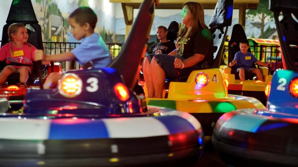 Kids and their families had free rein in Johnny G’s for the duration of an event held there on July 22, 2013.