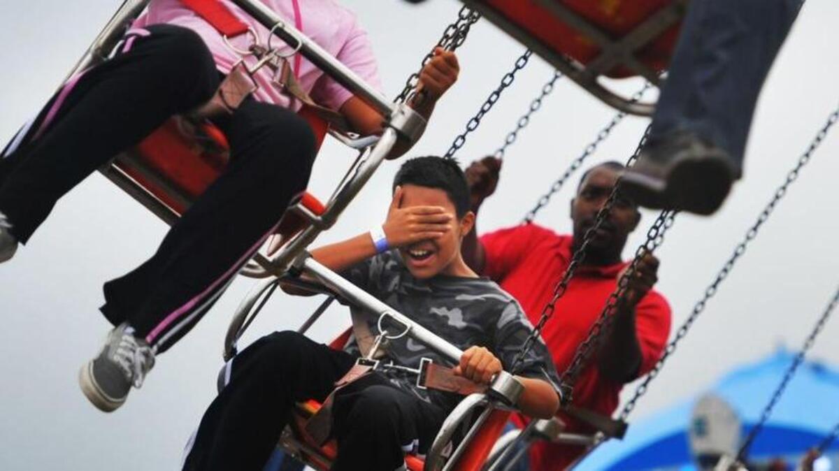 The midway is always a destination at the Georgia National Fair.