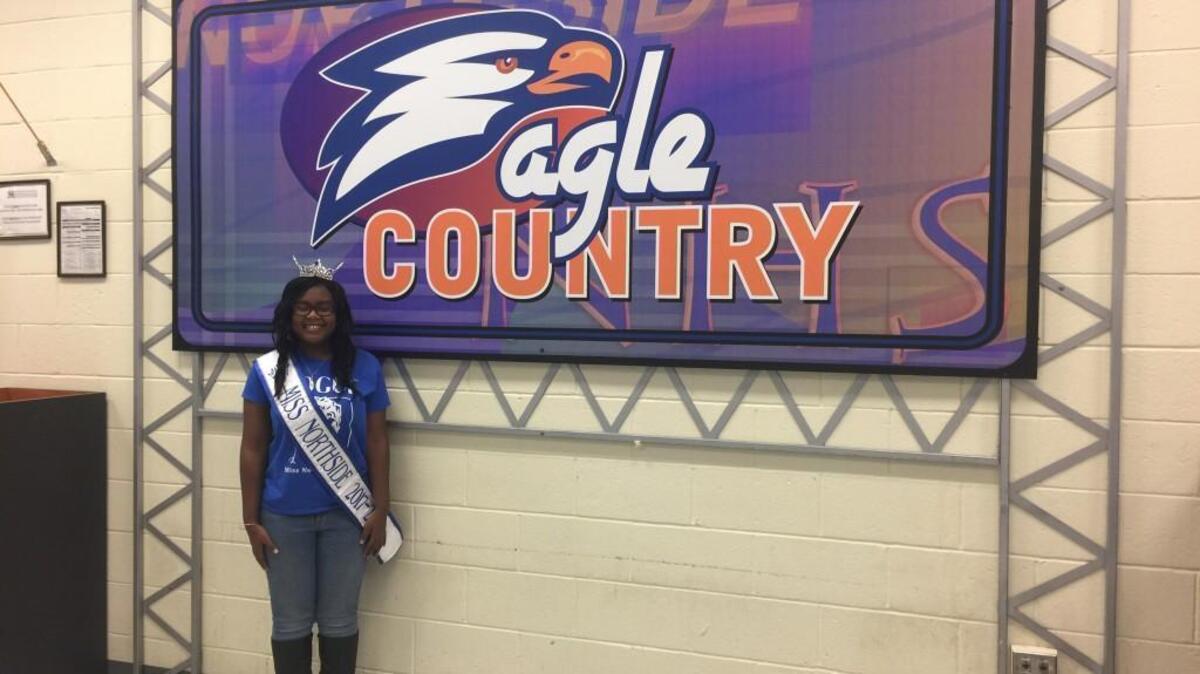 Mishael Smith, Miss Northside High School 2018, is a member of the Beta Club and the Senior Executive Committee. She also participates in Advanced Choir at Northside and is a member of the Georgia Music Educators Association All State Choir.