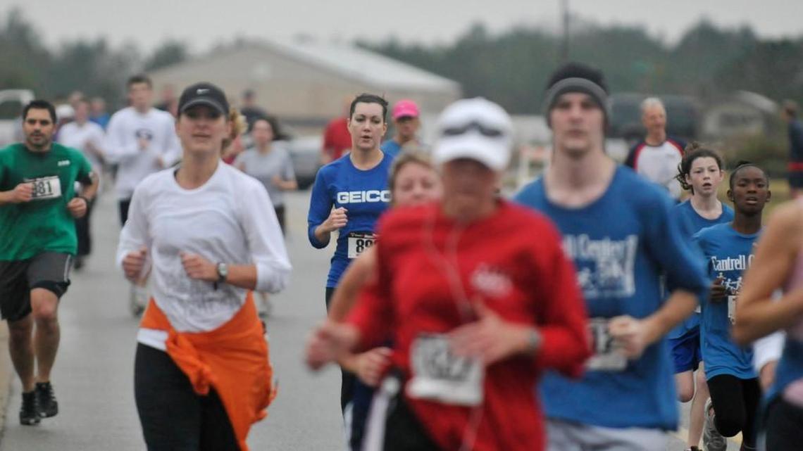 Cantrell runs encourage a healthy lifestyle