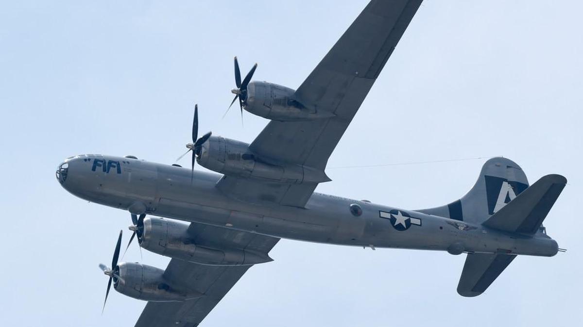 The B-29 Superfortress was one of the many aircraft whose history Marilyn N. Windham shared in her columns.