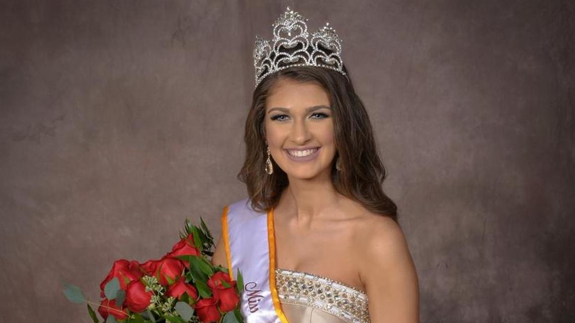 Junior crowned Miss Perry High School