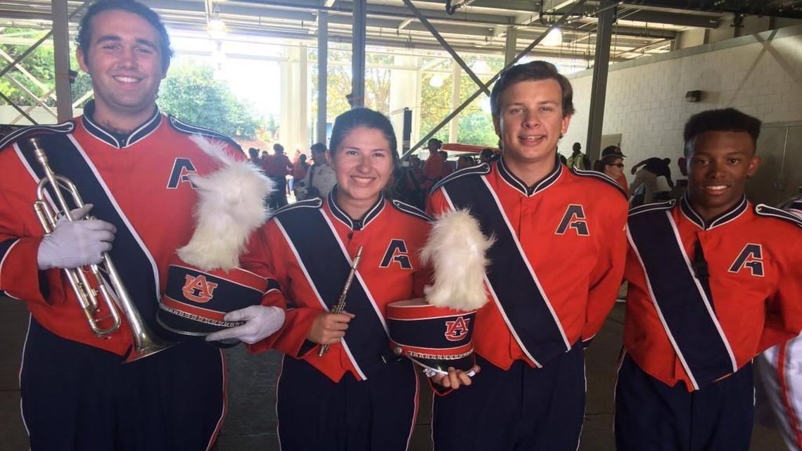 Wilson Childers, Lauren Rossman, Jim Shaw, Kendall Moore and the rest of the Auburn Marching Band will be at the Sugar Bowl on Jan. 2 as the Auburn Tigers take on Oklahoma.