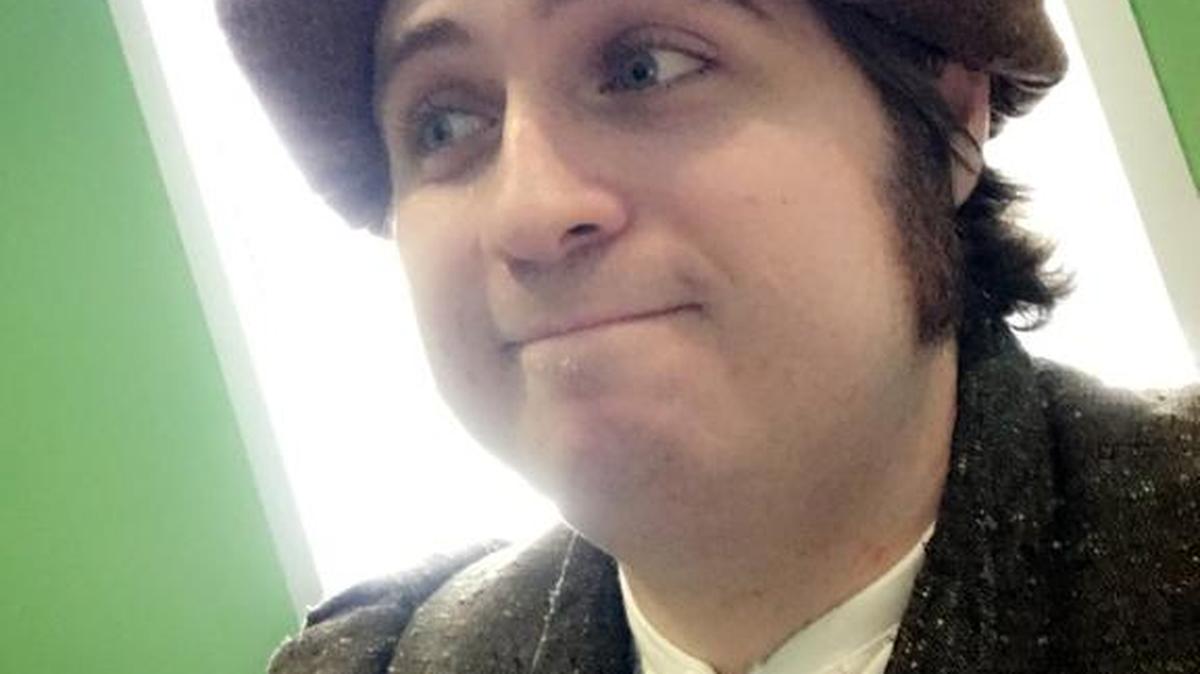 Alex Oakley appears in the Alliance Theater’s production of “Shakespeare in Love.”