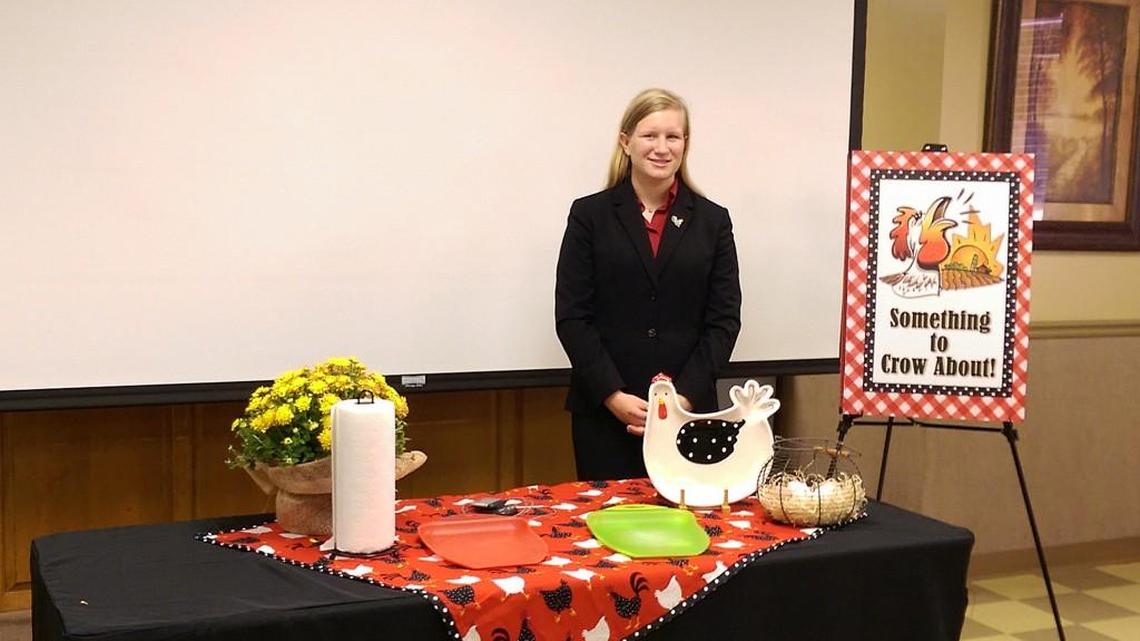 Amelia Day, of Fort Valley, will be representing Georgia in the National Chicken Barbecue competition in Kentucky.
