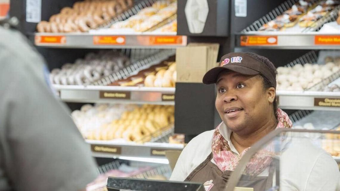 On National Doughnut Day, Warner Robins police are raising money for Special Olympics at Dunkin' Donuts locations on Watson Boulevard and Ga. 96 until 11 a.m. Friday, as they did last year. Telegraph file photo.