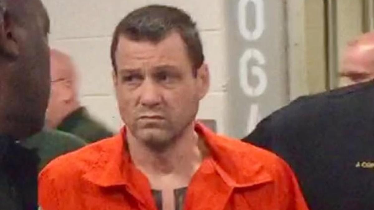 Donnie Rowe soon after he was captured in Tennessee on the heels of his 2017 escape.