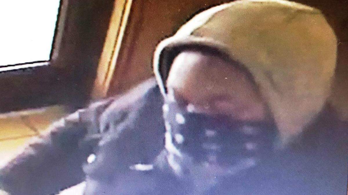 The Bibb County Sheriff’s Office released this photo of the suspect in an armed robbery of a Pizza Hut on Saturday afternoon.
