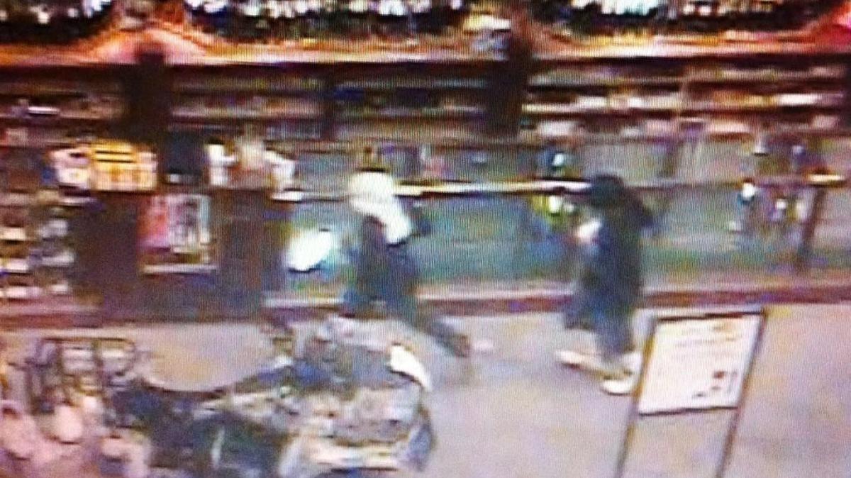 Bibb Sheriff's Office released surveillance pictures from the Bass Pro Shops burglary where four men stole more than a dozen AR-15 semi-automatic rifles.