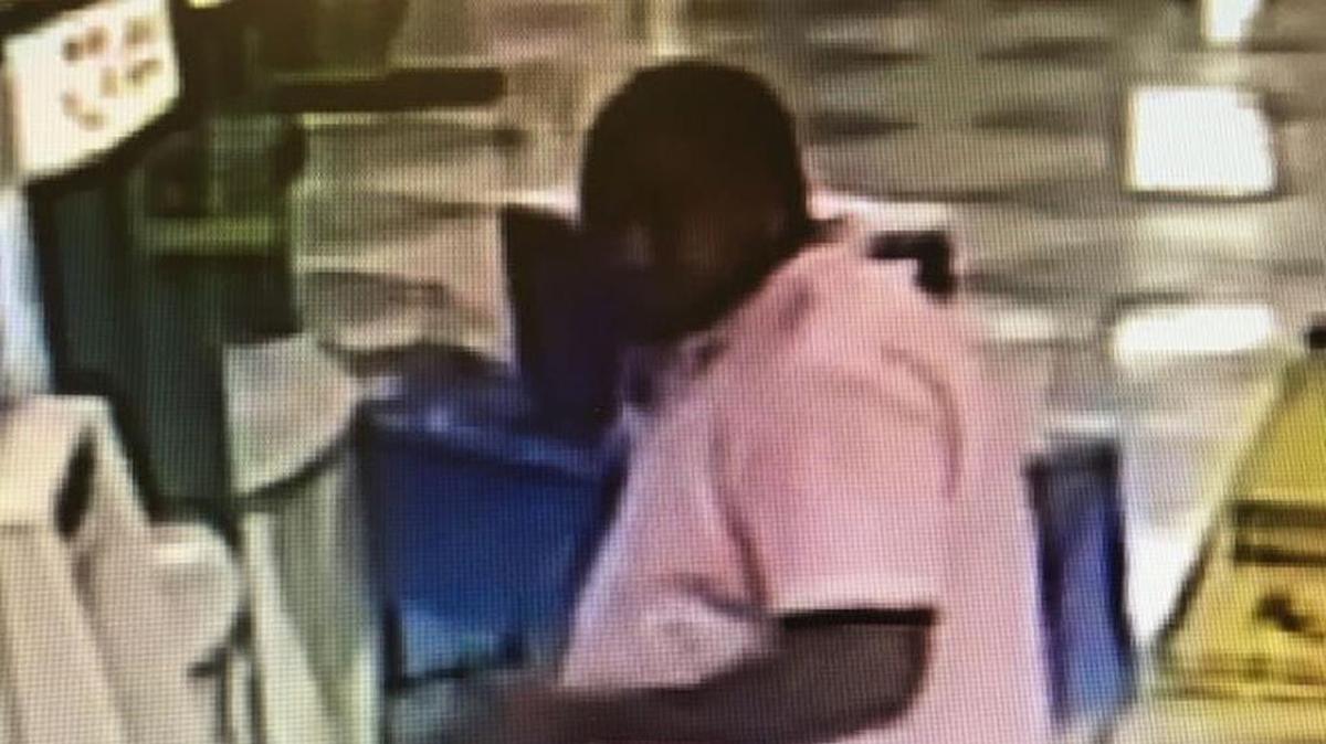 Bibb County deputies are looking for this man who is accused of using a stolen credit card at Kroger on Presidential Parkway shortly after it was stolen with a purse from a car in the Olive Garden Parking lot on August 6, 2016.