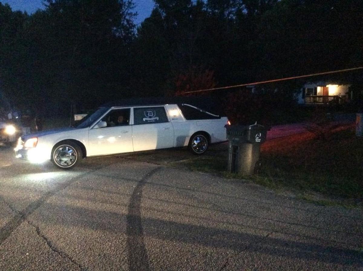 The scene of the killing of Chase Gillis at a home in Lizella on July 12, 2017.