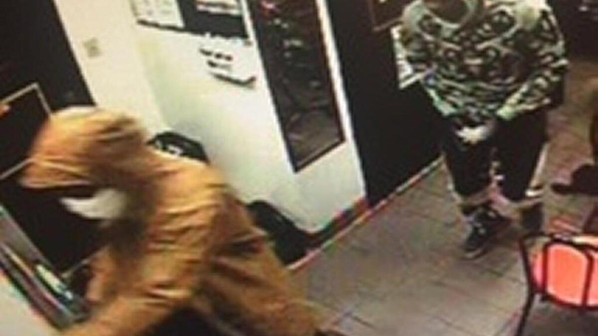 The Bibb County Sheriff’s Office released a photo of the robbers who held up the Waffle House at 5146 Mercer University Drive at about 2:45 a.m. Thursday.