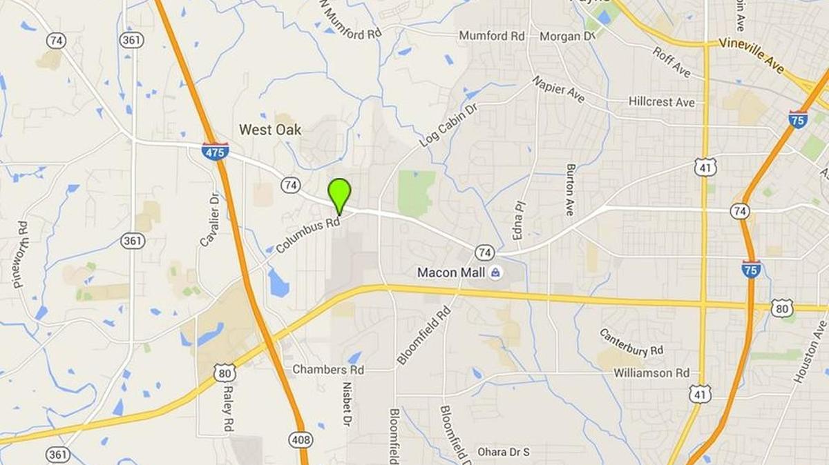 The 99 Cent Store was robbed Thursday night in west Macon.