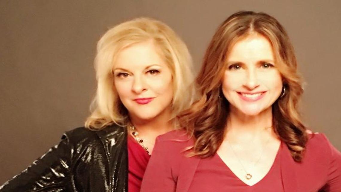 Nancy Grace and Kellie Martin