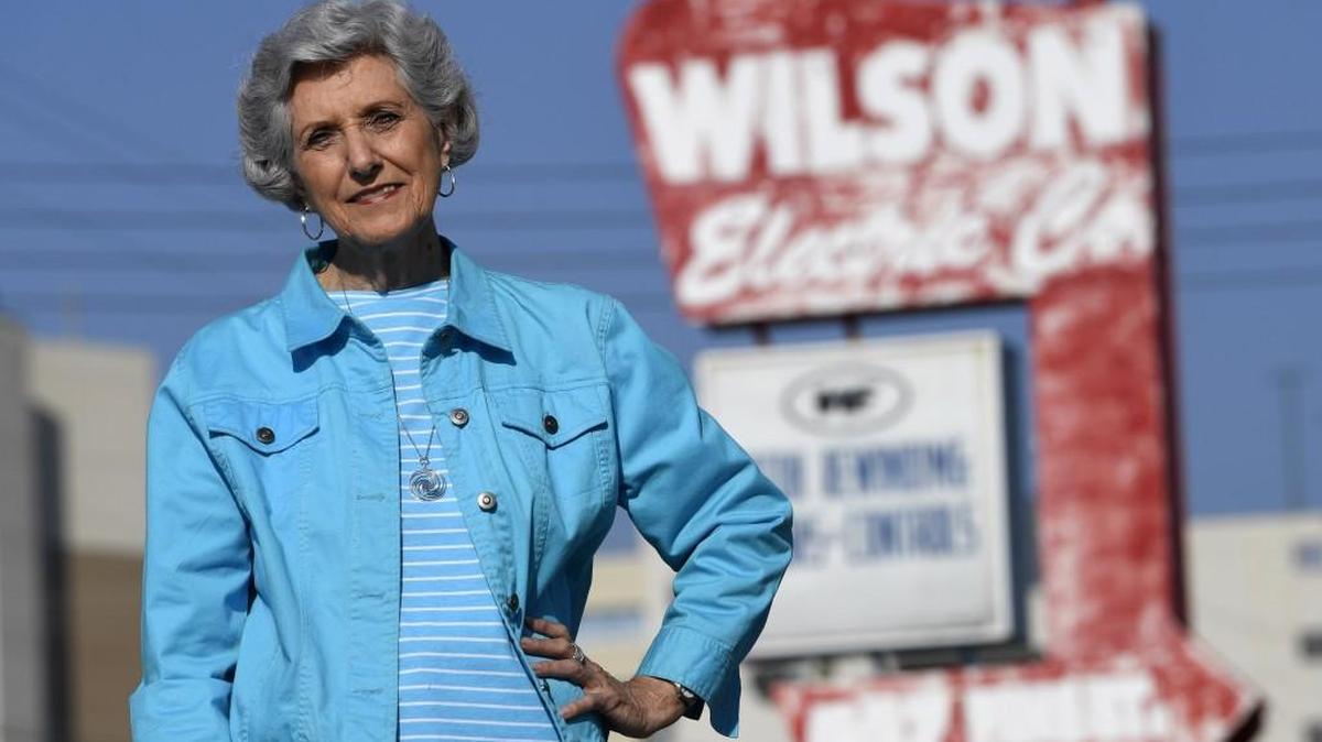 Sara Johnson, 80, retired Oct. 6, 2017 after working for Wilson Electric Co. in Macon for 62 years.