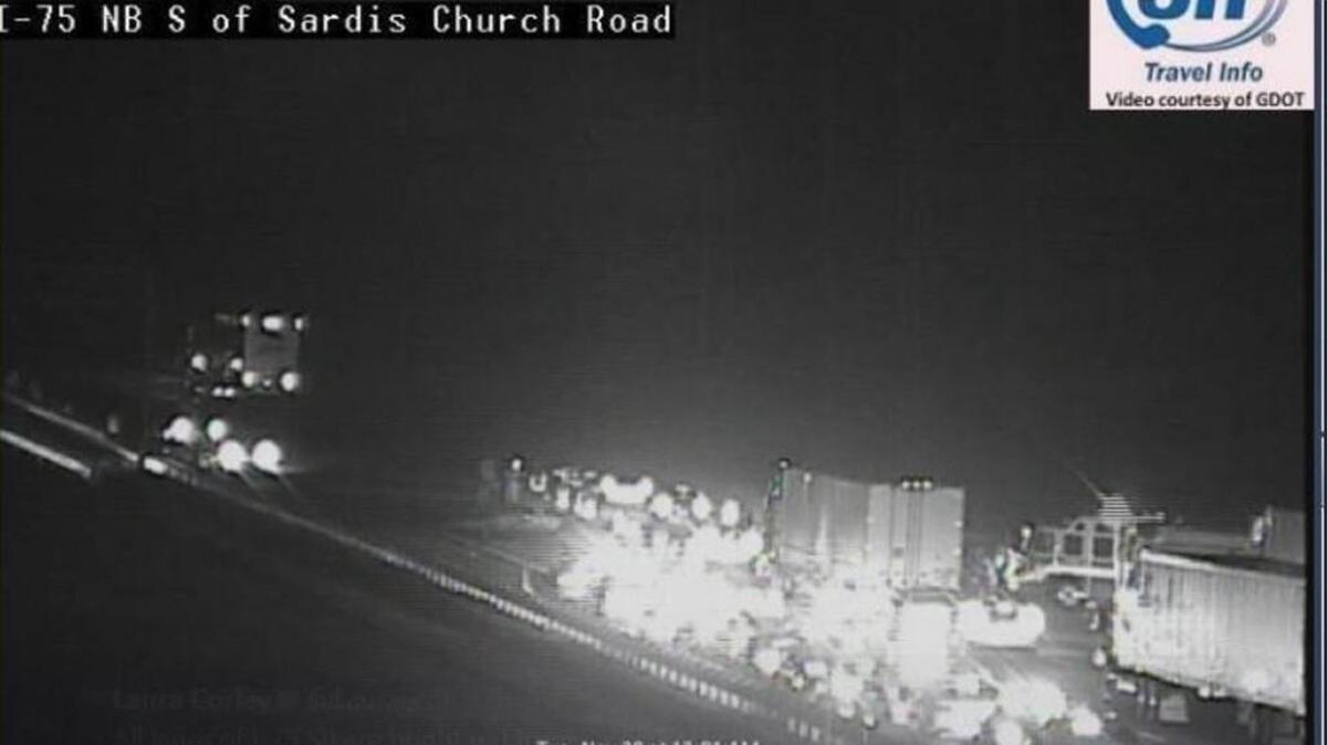A Fort Valley man was killed late Monday in a crash on Interstate 75 just past the Sardis Church Road exit.