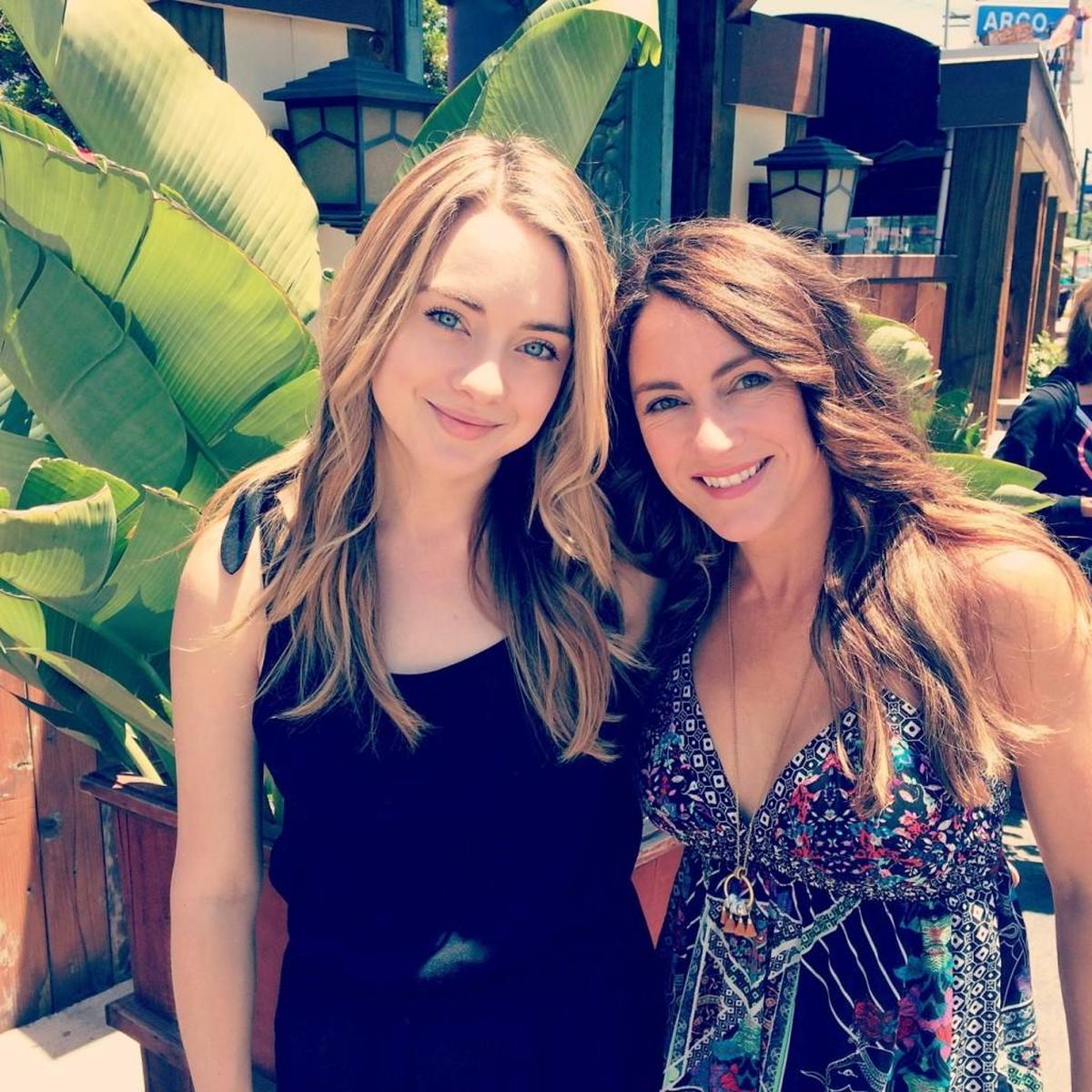 Macon native and actress Hannah Kasulka and her mother, Kristy Bridges, pose together in this photo provided by the family in April 2016.