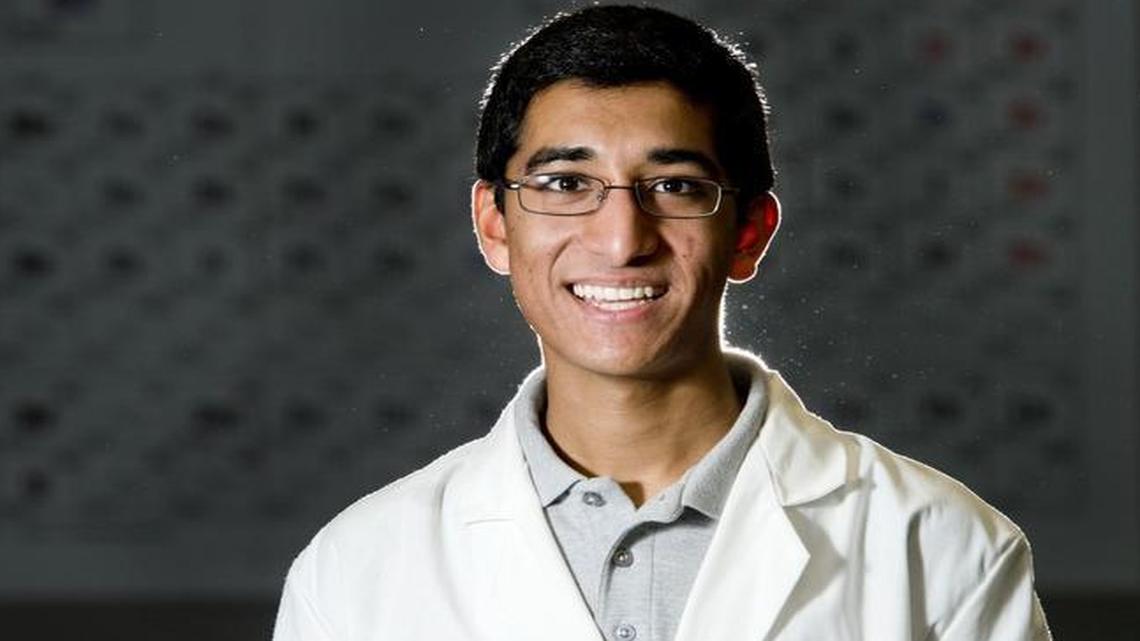 Stratford junior Tejas Athni is among four high school students in the nation who won a neuroscience research competition. Athni performed a research project in plant reproductive biology and discovered that extract from the plant Bacopa monnieri can inhibit the growth of tumor cells.
