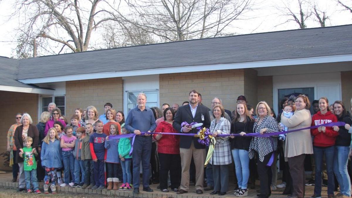 A ribbon-cutting ceremony for the Crawford County Schools’ Parent and Family Resource Center was held Thursday.