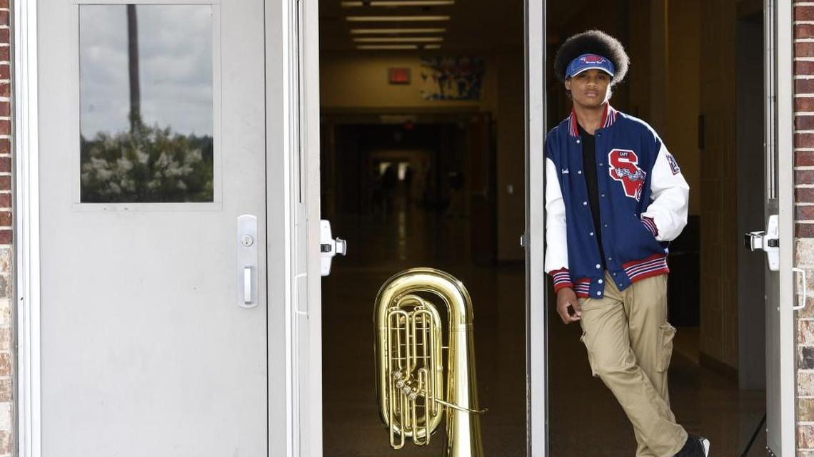 Southwest High School senior Tyrese Rochester has received a $48,000 scholarship to major in music education at South Carolina State University in the fall.