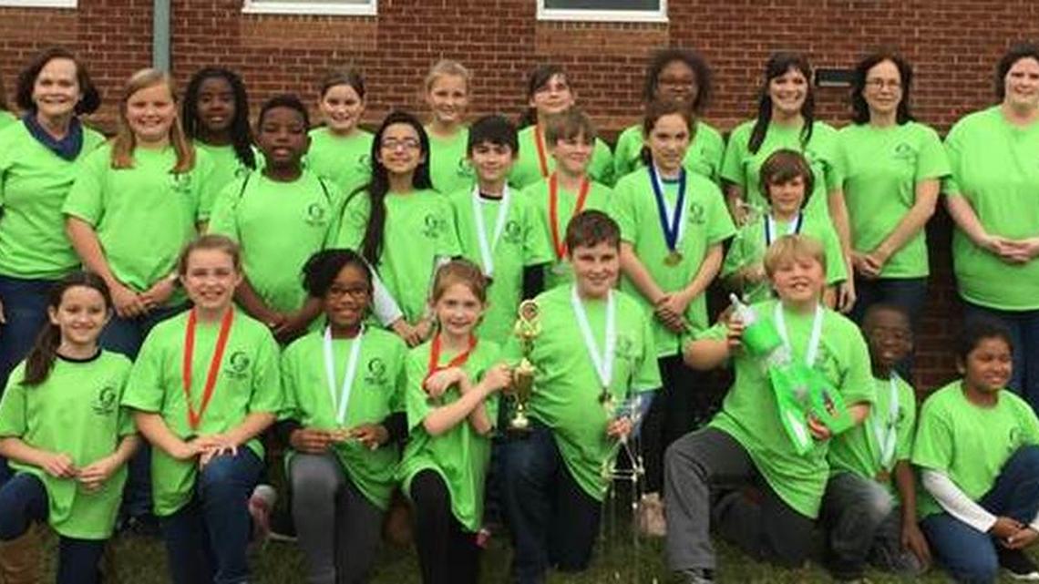 Northside Elementary in Houston County won third place at the regional Elementary Science Olympiad competition March 18.