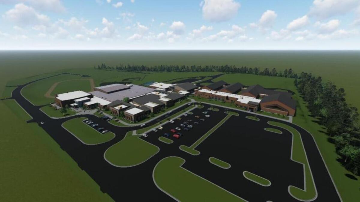 Virtual rendering of the Northeast/Appling replacement facility.