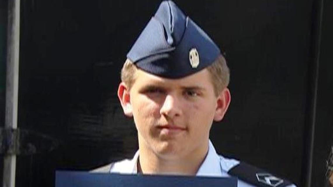 Cadet Chris Collins, from Perry High School, was presented the ‘Top Performer’ Air Force Junior ROTC award.