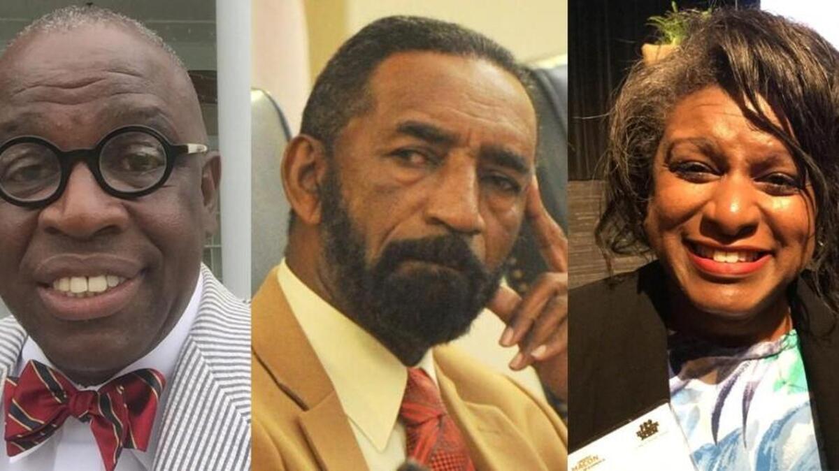 Jerome Collins, James Timley and Sundra Woodford are running for the District 5 seat on the Bibb County school board.