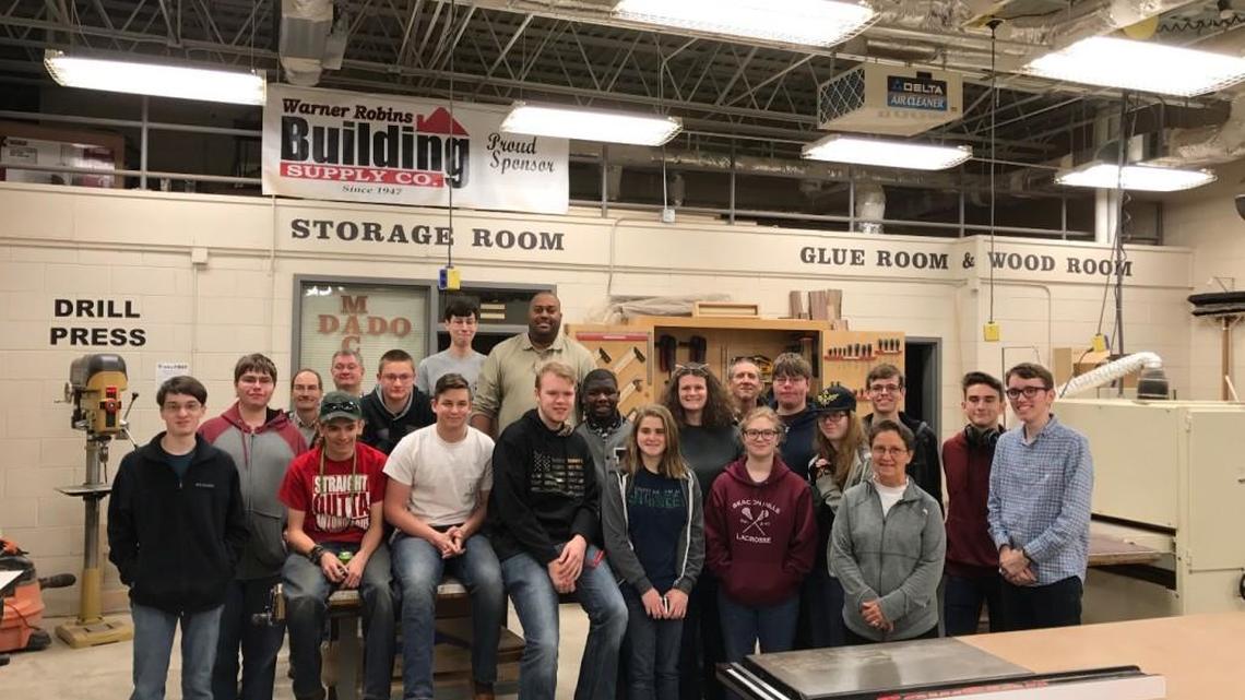 Houston County’s Flying Legion robotics team is competing in the FIRST Robotics world competition in Texas now.