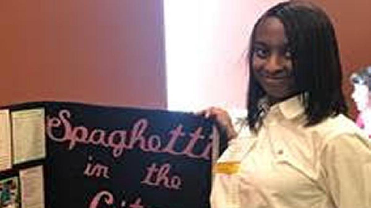 Perry High School junior Malika Jackson won first place in Food Innovations at the Family, Career and Community Leaders of America conference in Nashville, Tenn, in July.
